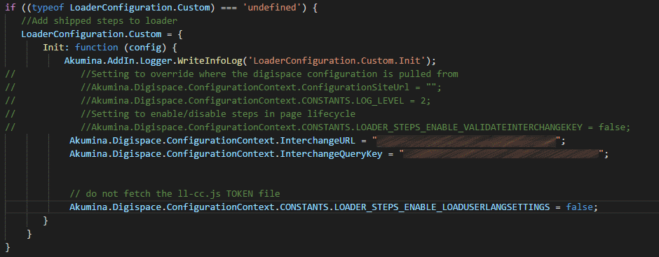 LoaderConfiguration.Custom